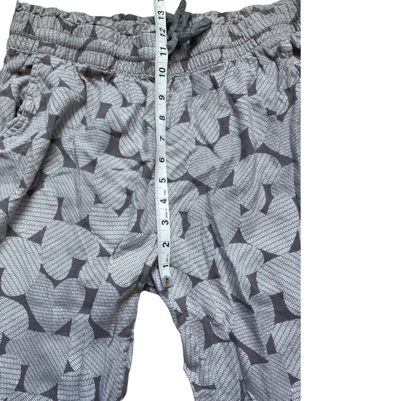 Aerie Womens Large Pajama Loungewear Set- Pants And Sports Bra- Hearts- Gray - Picture 9 of 10